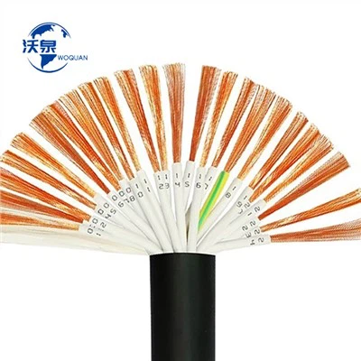 Višežilni bakreni provodnici PVC izolovani PVC omotač Fleksibilni kontrolni kabl