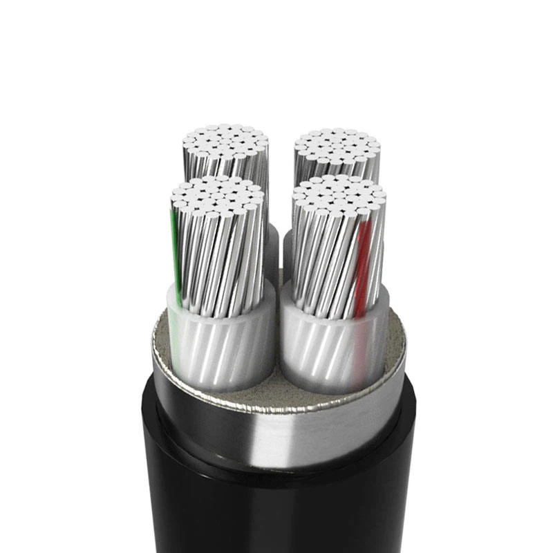 Aluminium Stranded Low Voltage 4 Core Underground Power Cable Aluminium Stranded Low Voltage 4 Core Underground Power Cable